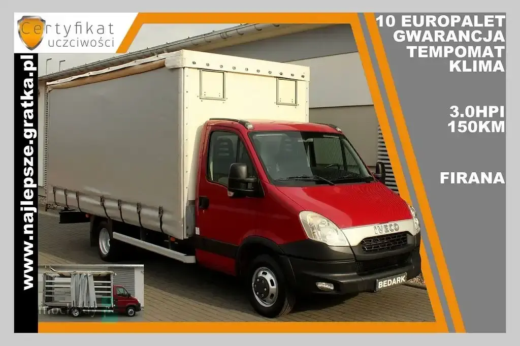 Iveco Daily Plandeka 2013