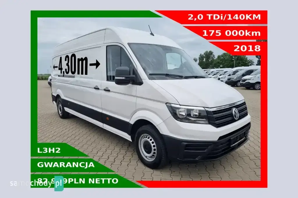 Volkswagen Crafter Furgon 2018