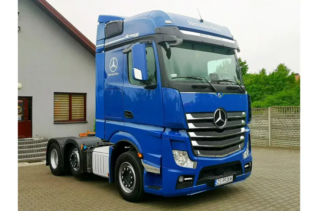 Mercedes Benz ACTROS 2648 BIG Space PUSHER 6x2 Niski Przebieg Jak Nowy Ciężarowe 2019