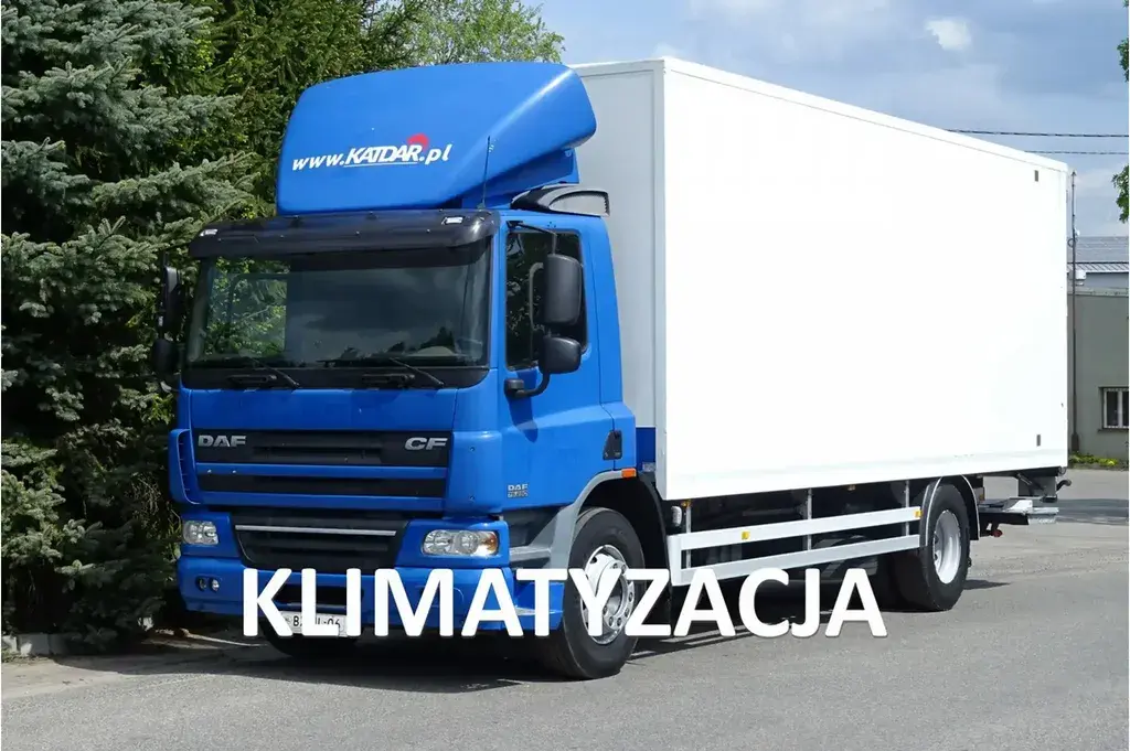 DAF CF 75 250 Euro 5 kontener z windą aluminiową Sprowadzony Ciężarowe 2010