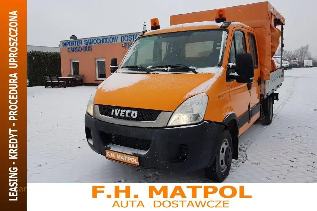 Iveco 50C17, Solarka, Piaskarka, D.CAB Doka 2010