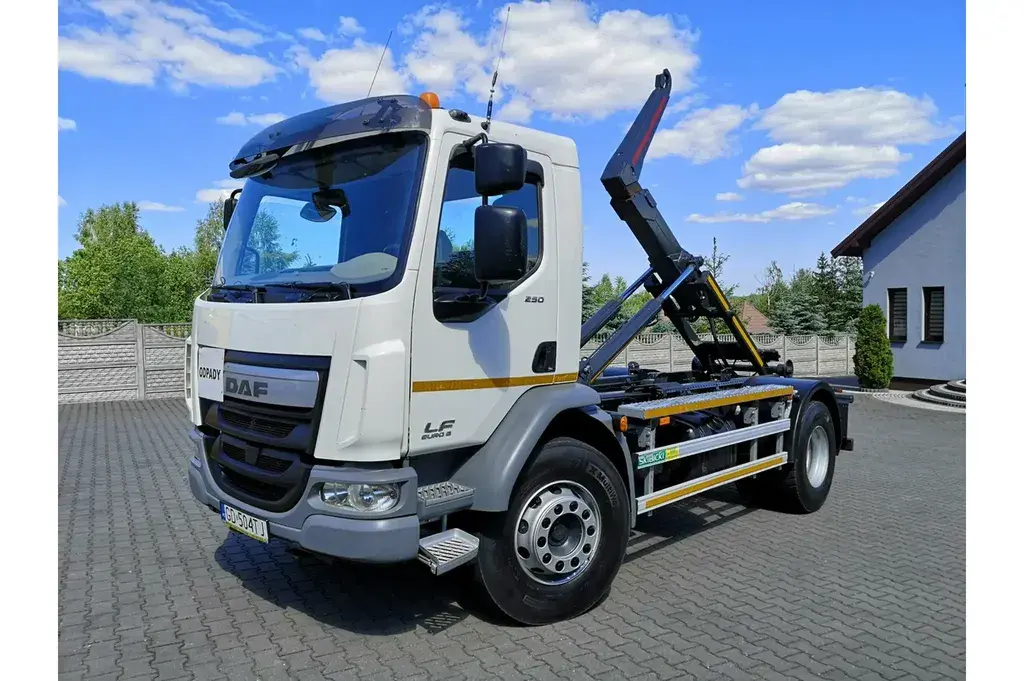 DAF LF 250 Hakowiec Euro 6 DMC 18 TON Na Resorach 260Tys KM Ciężarowe 2015