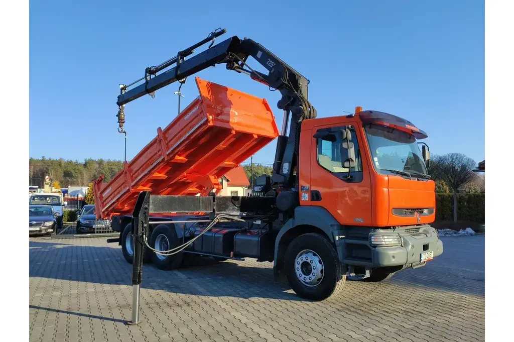 Renault Kerax 26 370  6x4 Mocny HDS HIAB 225E 2 Ciężarowe 2002