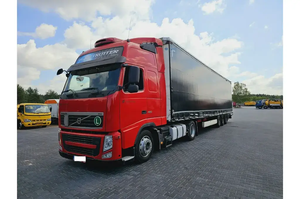 Volvo FH13 XXL 420 EURO 5 2011 r MEGA klima dachowa   KRONE Ciężarowe 2011