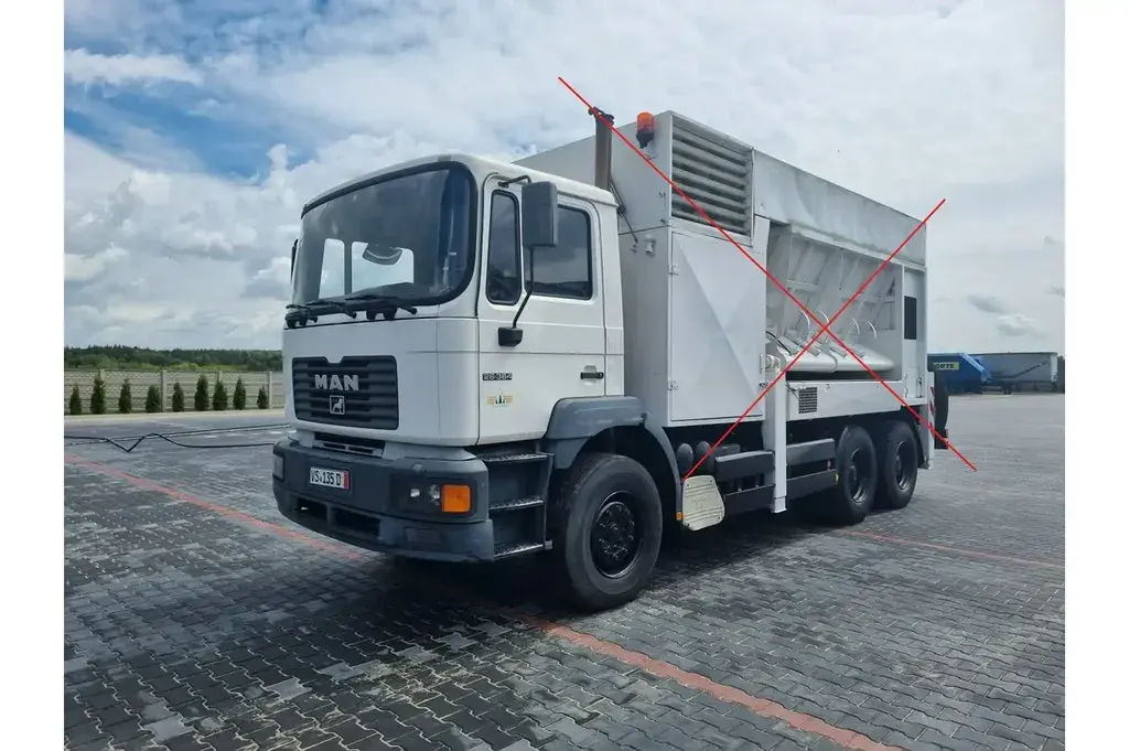 MAN 6x4 podwozie rama do zabudowy niski przebieg 80 300 km Ciężarowe 2000