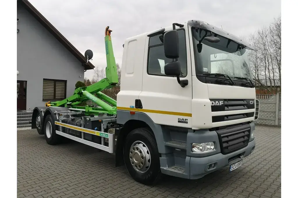 DAF CF 410 ATE Hakowiec Skibicki 220 Tys  Km  Jak Fabrycznie Nowy Ciężarowe 2014