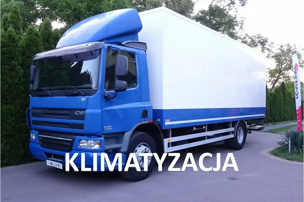 DAF CF 75 250 Euro 5 kontener 19 palet winda Sprowadzony Ciężarowe 2010