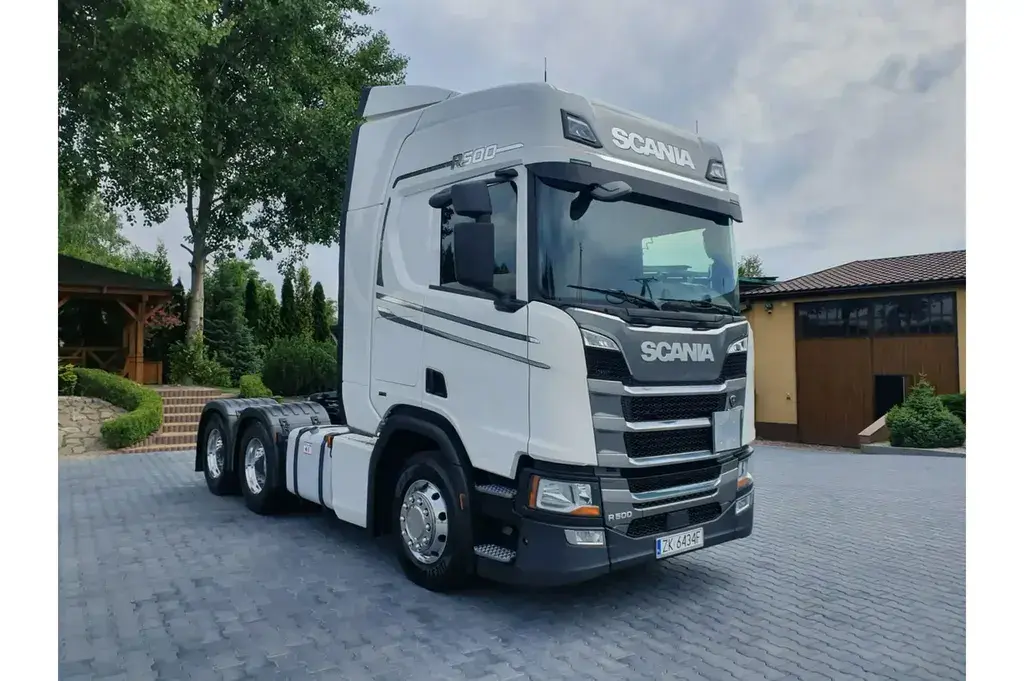 Scania R500 6x2 Hydraulika DMC 70 TON Retarder Salon Polska Super Stan Ciężarowe 2019