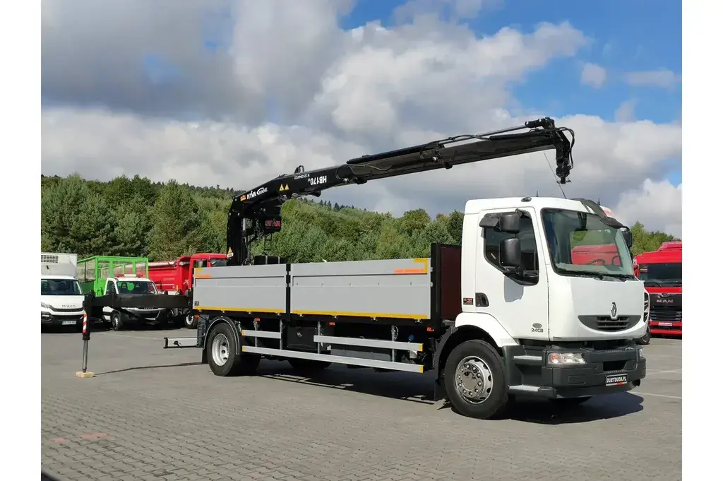 Renault Midlum 180 240DXI   HDS HYVA HB170E2 Udzwig 3 6Tony Ciężarowe 2008