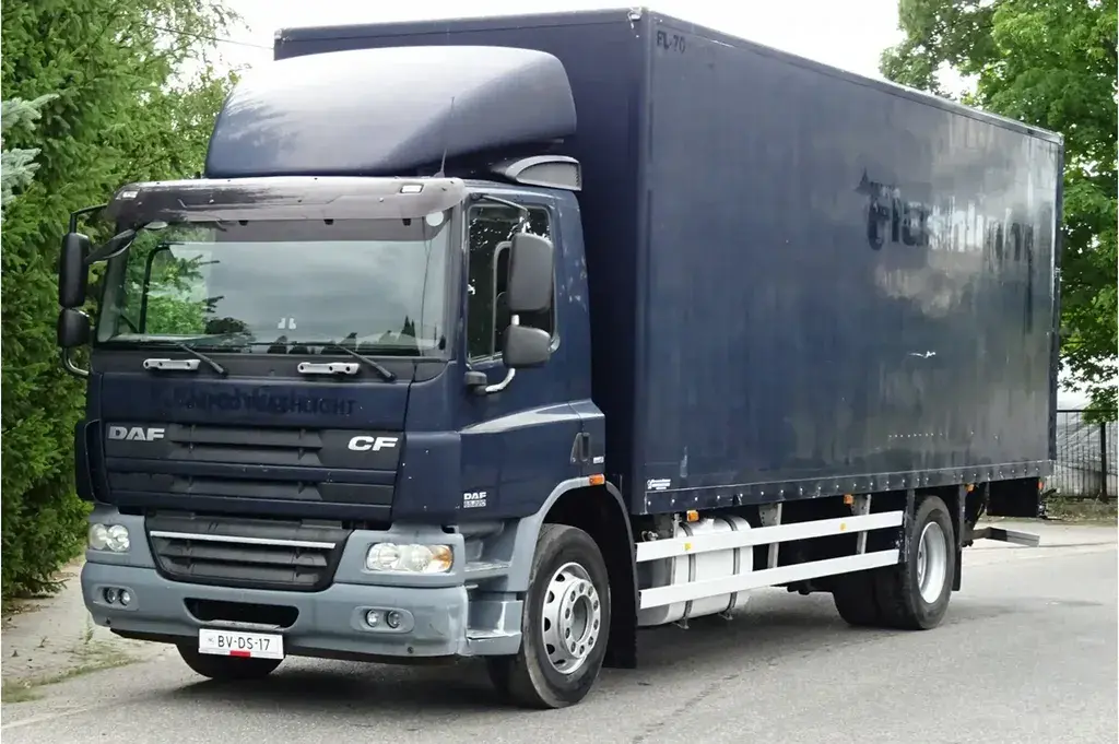 DAF CF 65 220 Euro 5 Kontener z windą 10800 ładowność Ciężarowe 2008