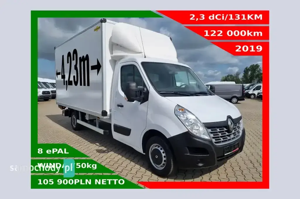 Renault Master Kontener 2019