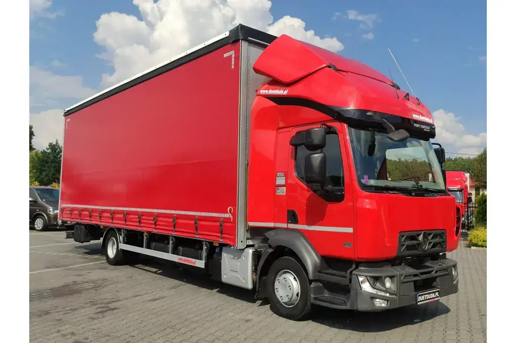 Renault D12 240 E6 Firana Tył Drzwi  Dach Zsuwany Długa 830cm Ciężarowe 2018