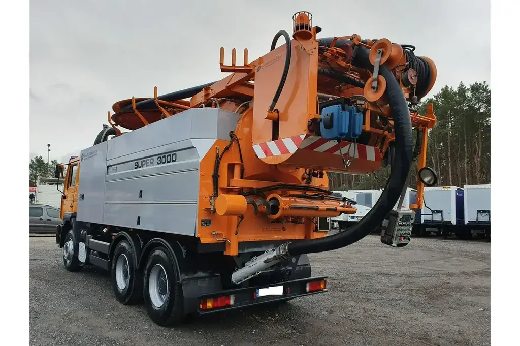 MAN WUKO Wiedemann Super 3000 z recyklingiem 6x4 Ciężarowe 2003