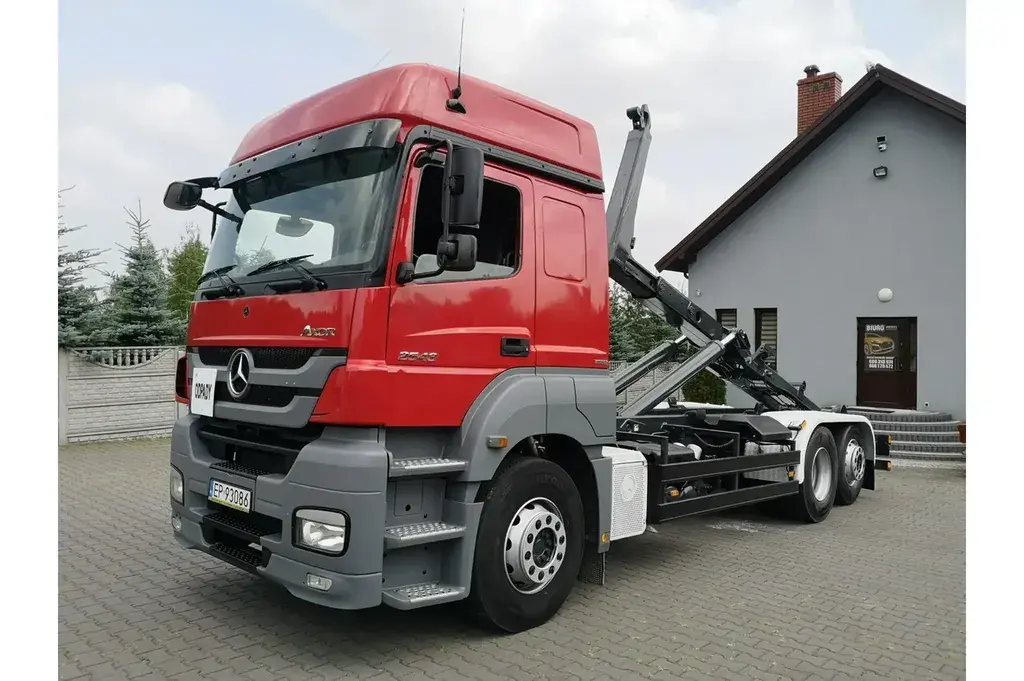 Mercedes Benz AXOR 2543 E 5 Hakowiec Meiller Niski Przebieg Stan Idealny Ciężarowe 2011