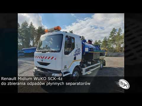 Renault Midlum WUKO SCK 4z  do zbierania odpadów płynnych separatorów Ciężarowe 2005