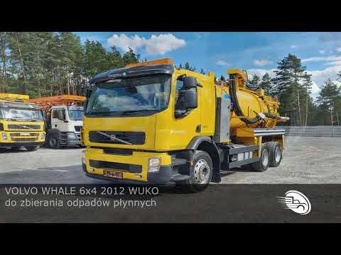 Volvo WHALE 6x4 2012 WUKO do zbierania odpadów płynnych Ciężarowe 2012