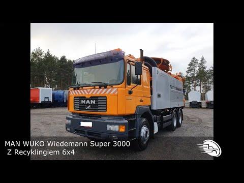 MAN WUKO Wiedemann Super 3000 z recyklingiem 6x4 Ciężarowe 2003