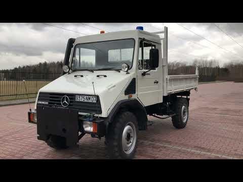 Unimog U100L Kiper 3 Stronny Sprowadzony 4X4 Ciężarowe 1995